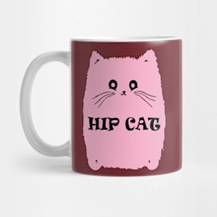 Cat hip hop pink funny Mug